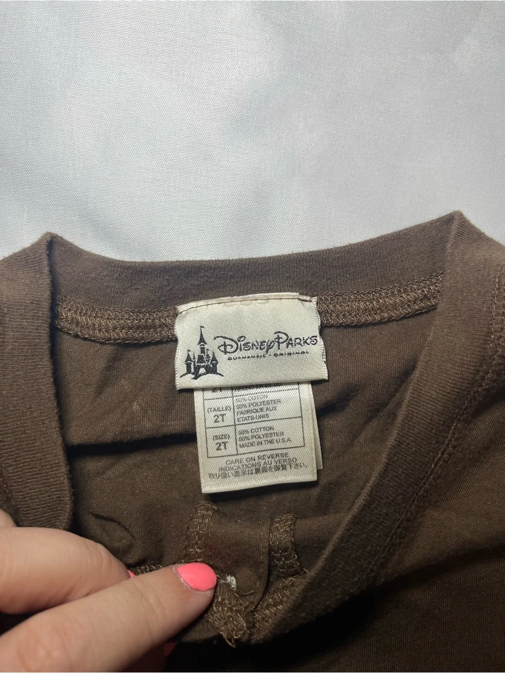 Vintage Disney Parks Pixar Cars Mater Junkyard Shirt 2T Brown